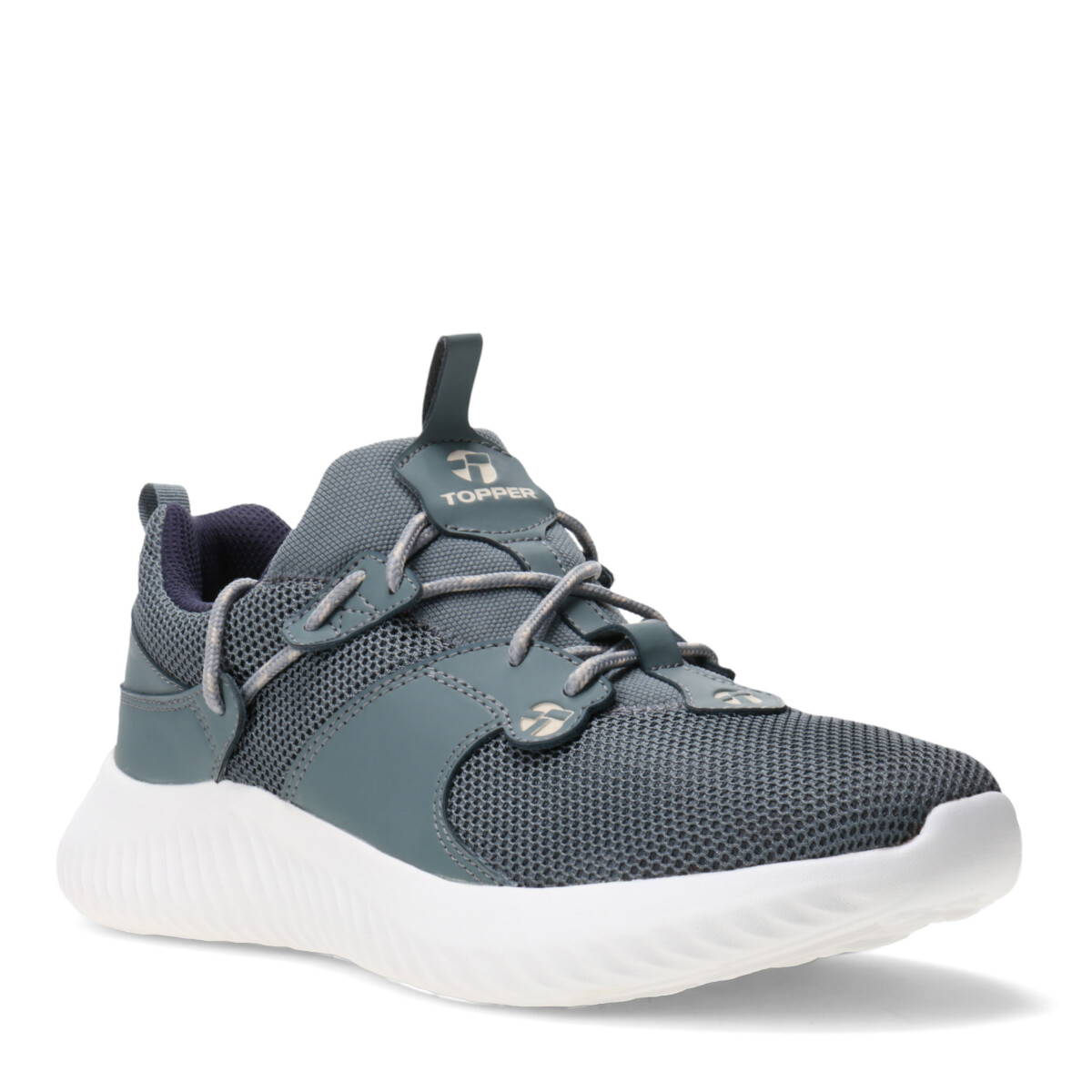 Championes de Hombre Topper Cirse Running Topper - Azul Piedra - Beige 