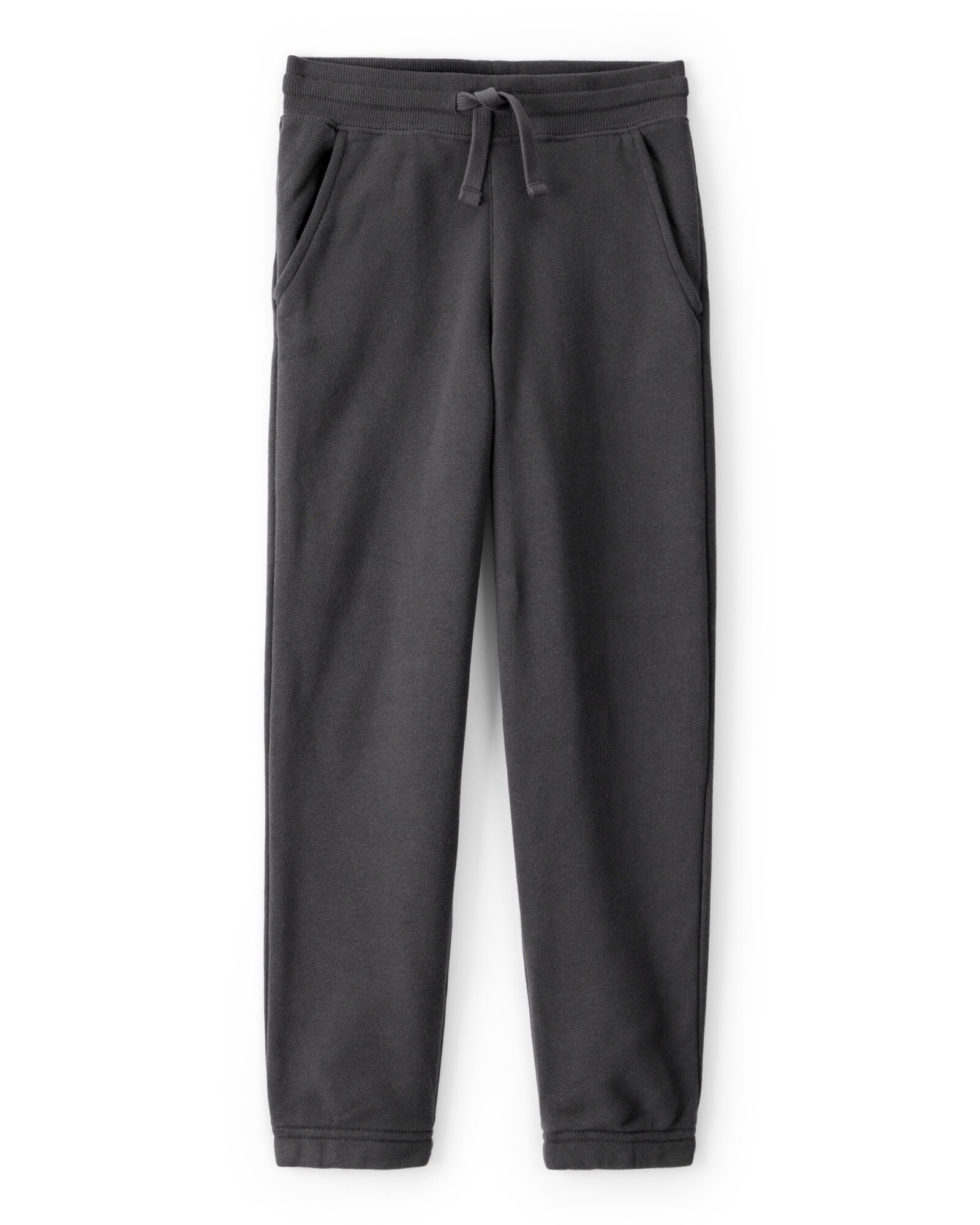 Pantalón deportivo de algodón, negro Sin color