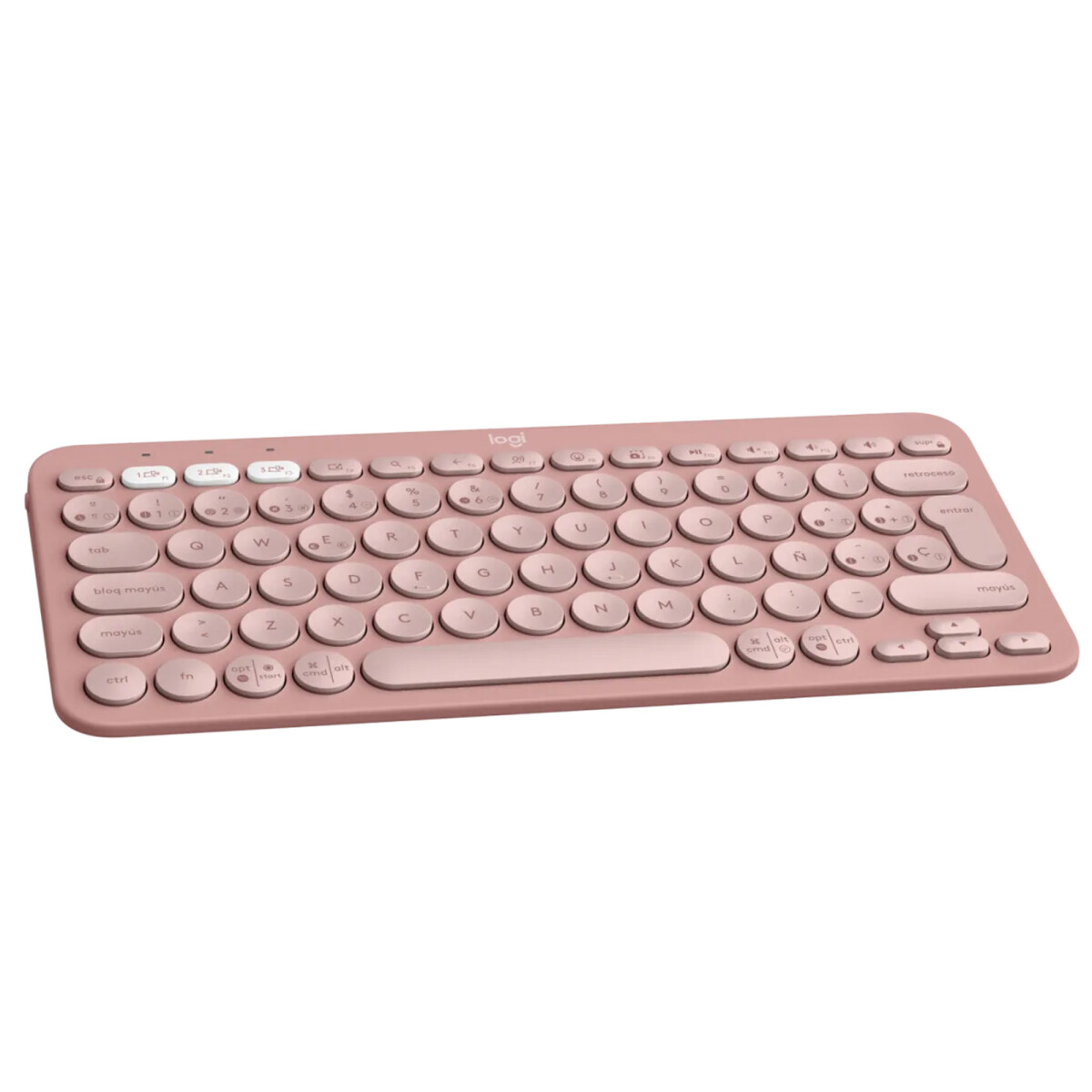 Teclado Multi-device Bluetooth K380s Rosa Spa 