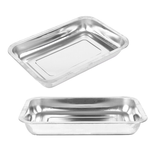 Fuentón Bandeja Asadera 39x29x4cm Acero Inox Gastronomía Fuentón Bandeja Asadera 39x29x4cm Acero Inox Gastronomía