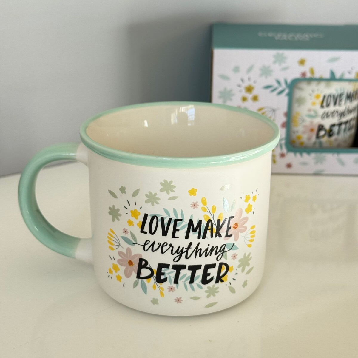 Taza Mug Cerámica 320ML - Verde 