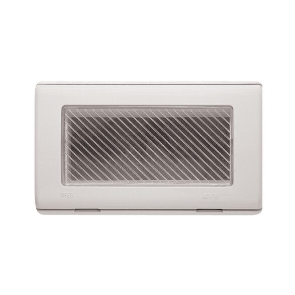 Caja exterior 4 módulos gris c/membrana - Ave C55634