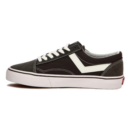 Championes Pony Old School con Plataforma Lona-Gamuza Gris Championes Pony Old School con Plataforma Lona-Gamuza Gris