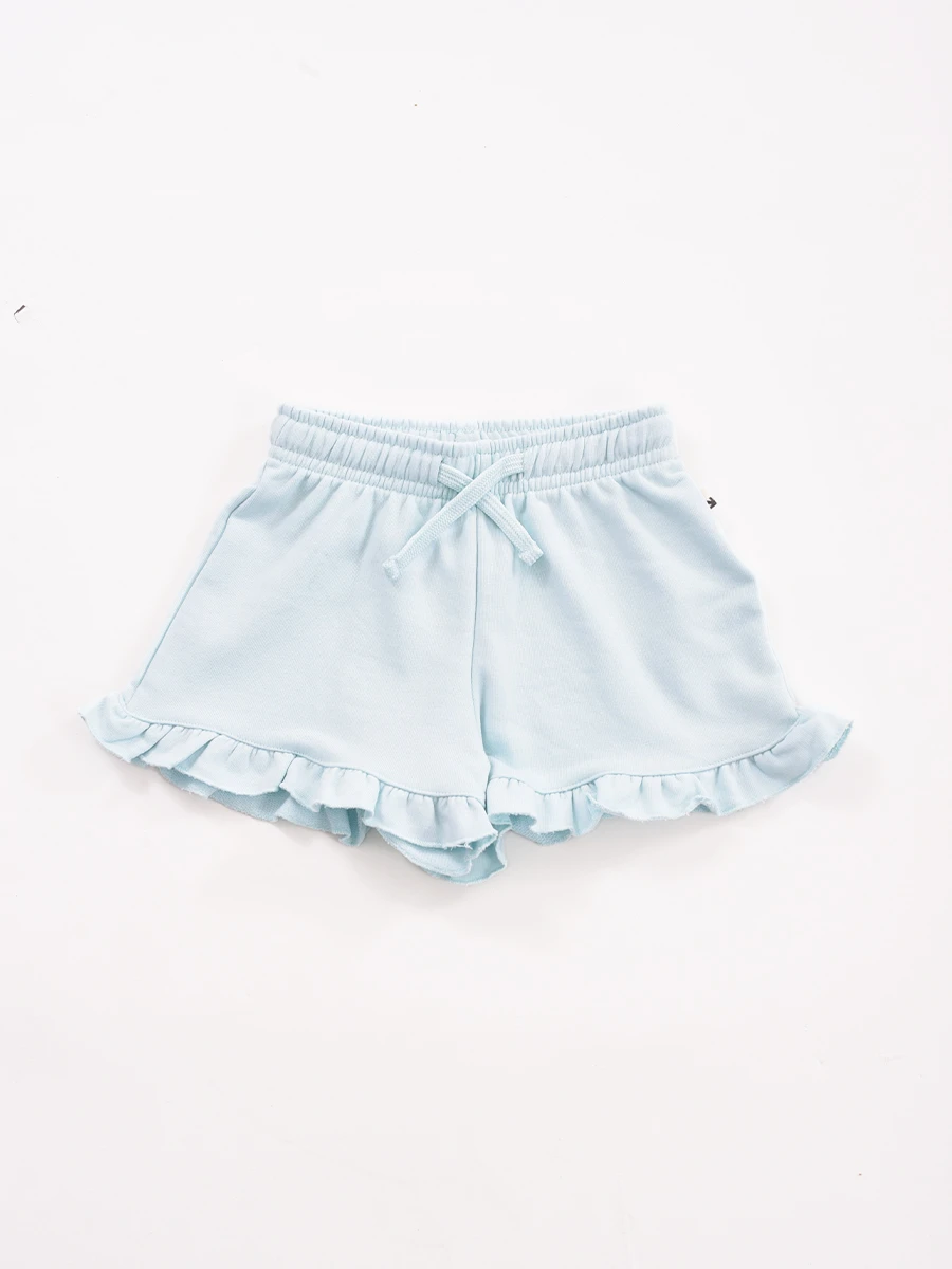 SHORT FLORA - AQUA 