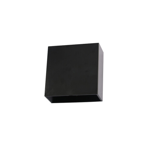 Lámpara de pared Facho negro IP65 LED Cálida 4W BM4050