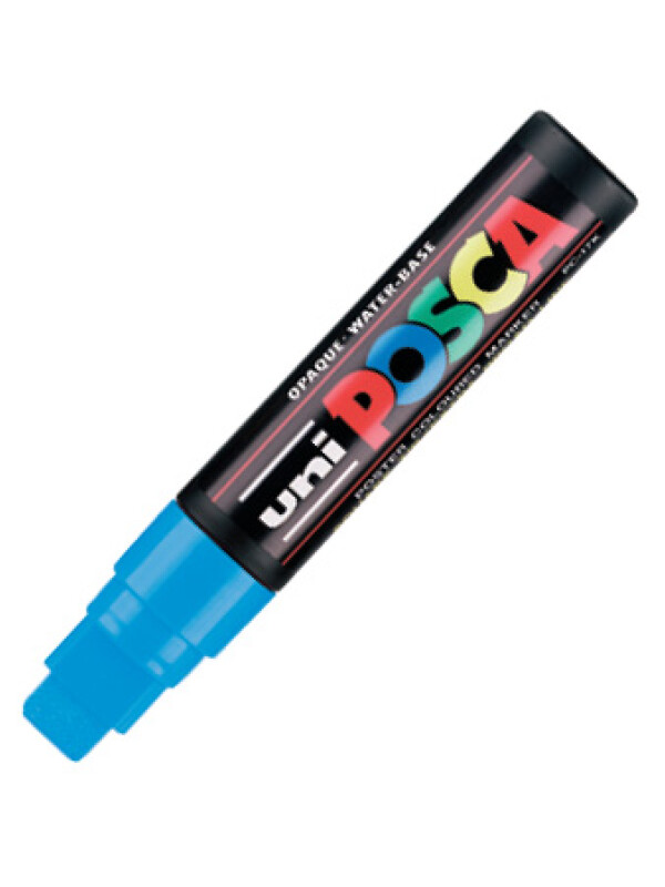 MARCADOR UNI POSCA 15 MM CELESTE N/A