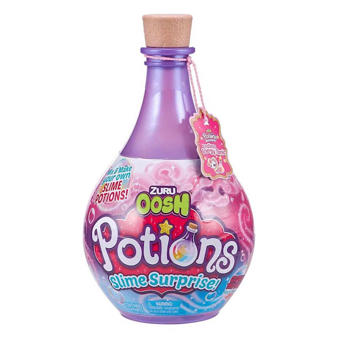 Botella Slime Poción Mágica Oosh Zuru - Morado Amatista 