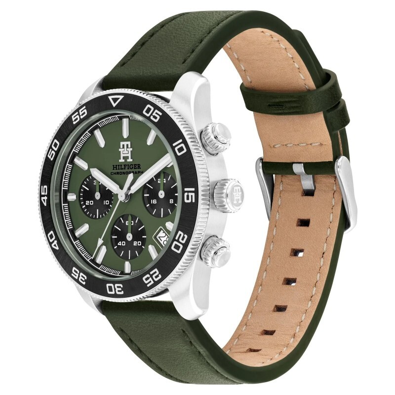 Reloj Tommy Hilfiger 1792188 para hombre color verde Verde