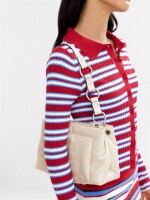 Bolso Bandolera Rectangular crudo