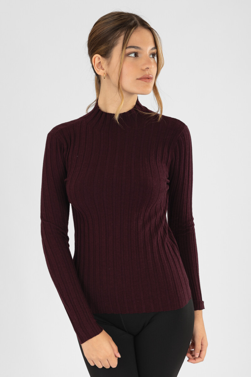 Polera tote - Bordeaux 