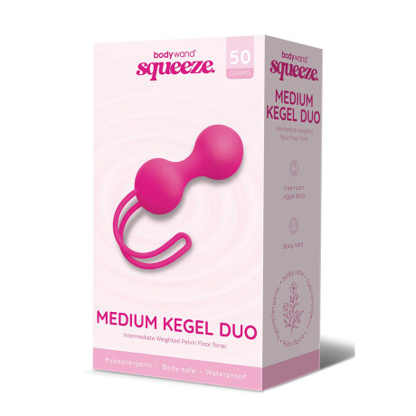 Bolas Medium Kegel Duo Squeeze Body Wand Bolas Medium Kegel Duo Squeeze Body Wand