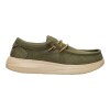 Wally COMF Worn Twill Hombre Burnt Olive/boulder Tan