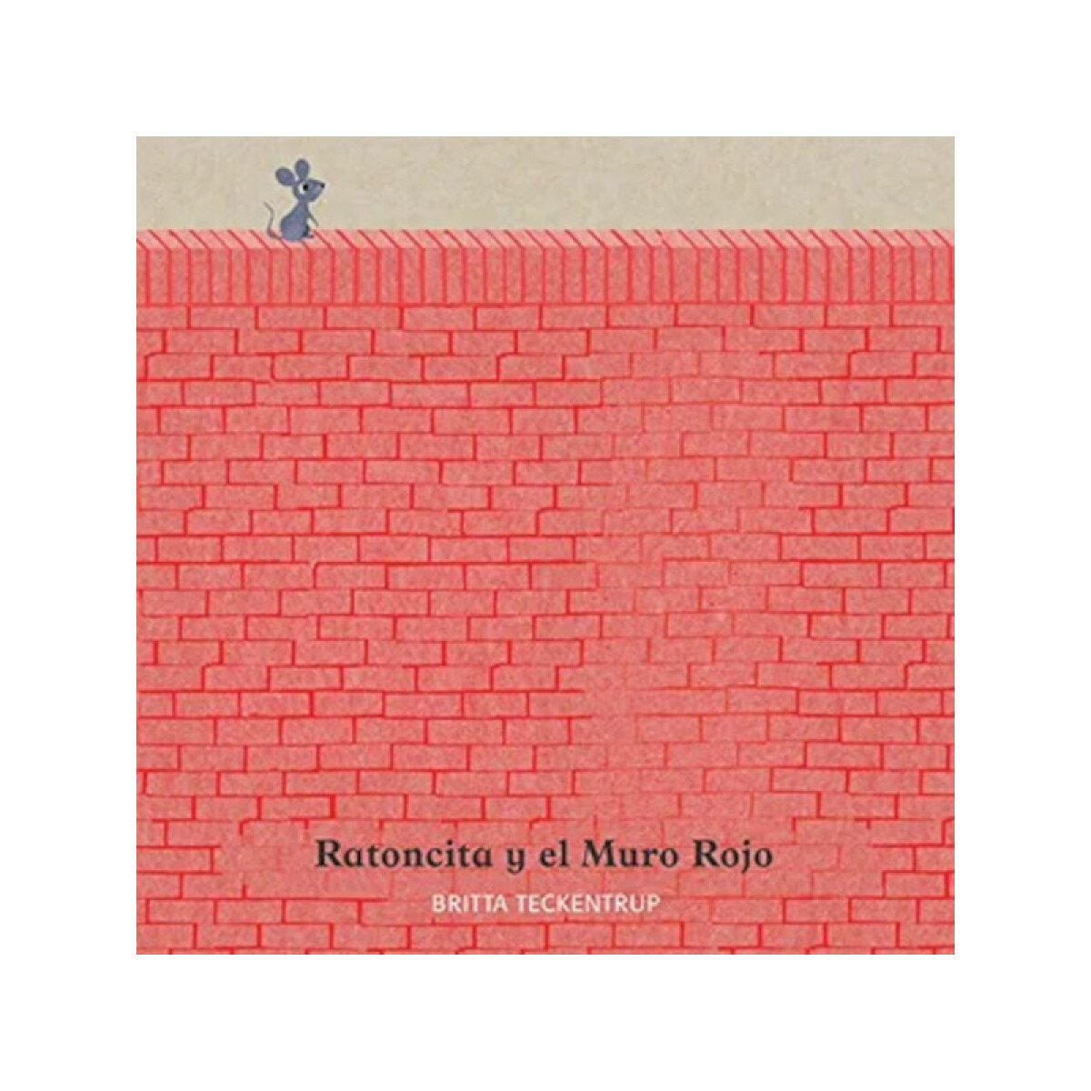 Ratoncita y el muro rojo 