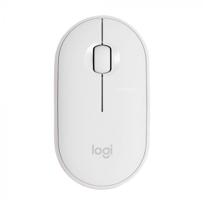 Mouse Pebble Bluetooth M350s White Mouse Pebble Bluetooth M350s White