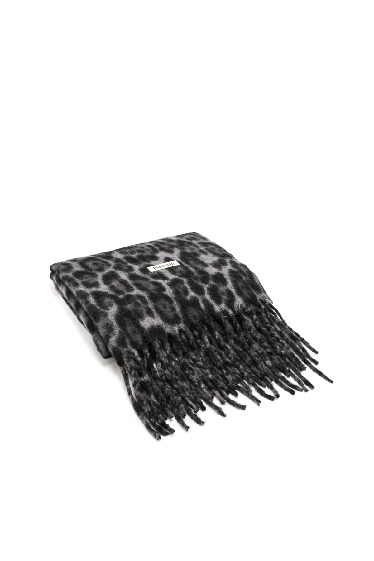 Bufanda Animal Print Gris