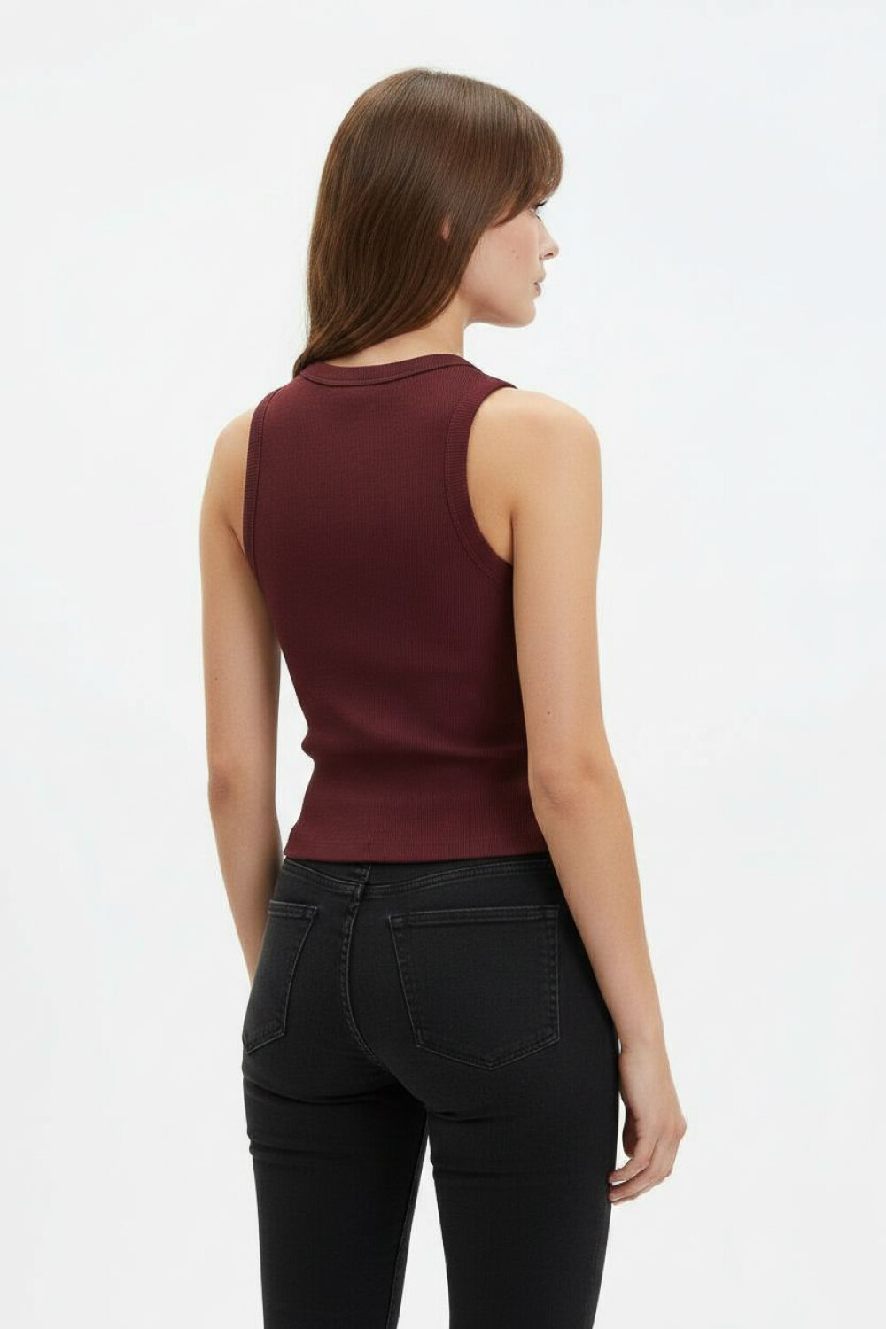 Musculosa Bilto Cereza Oscuro
