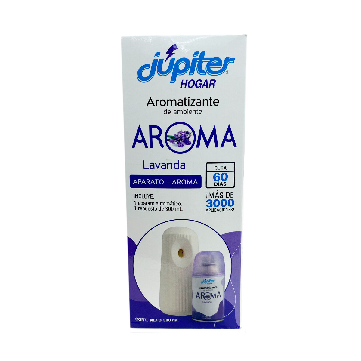 Aromatizante de ambientes automático + Repuesto lavanda - S/C 