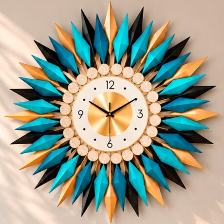 Reloj De Pared Flechas Multicolor Reloj De Pared Flechas Multicolor
