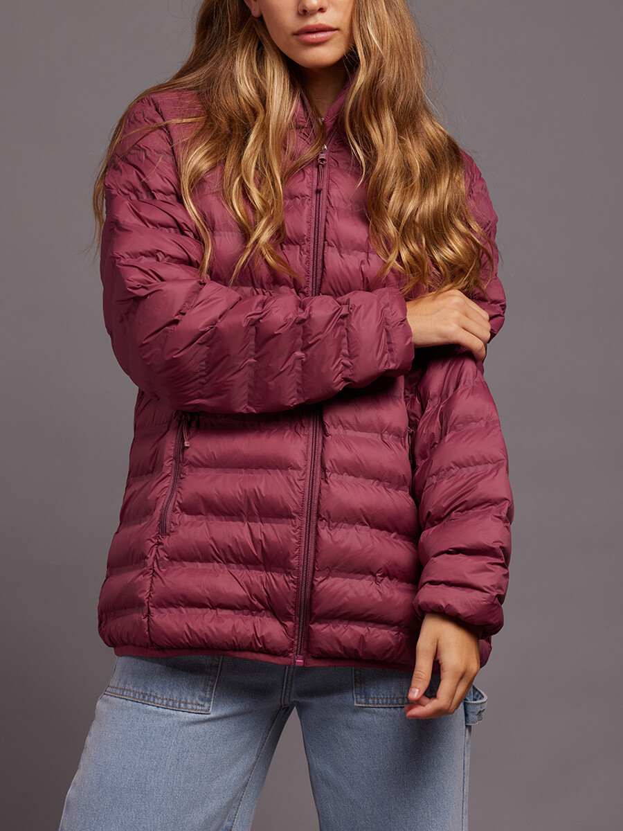 CAMPERA FEYU RUSTY - Bordeaux 