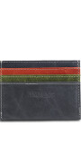 PORTA TARJETAS AMMIT CUERO MULTICOLOR