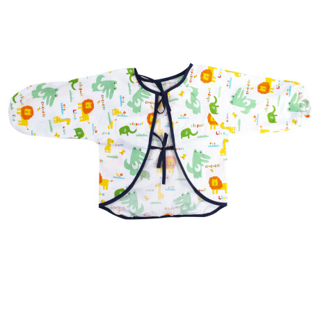 DELANTAL TELA MULTICOLOR KIDS ANIMALITOS