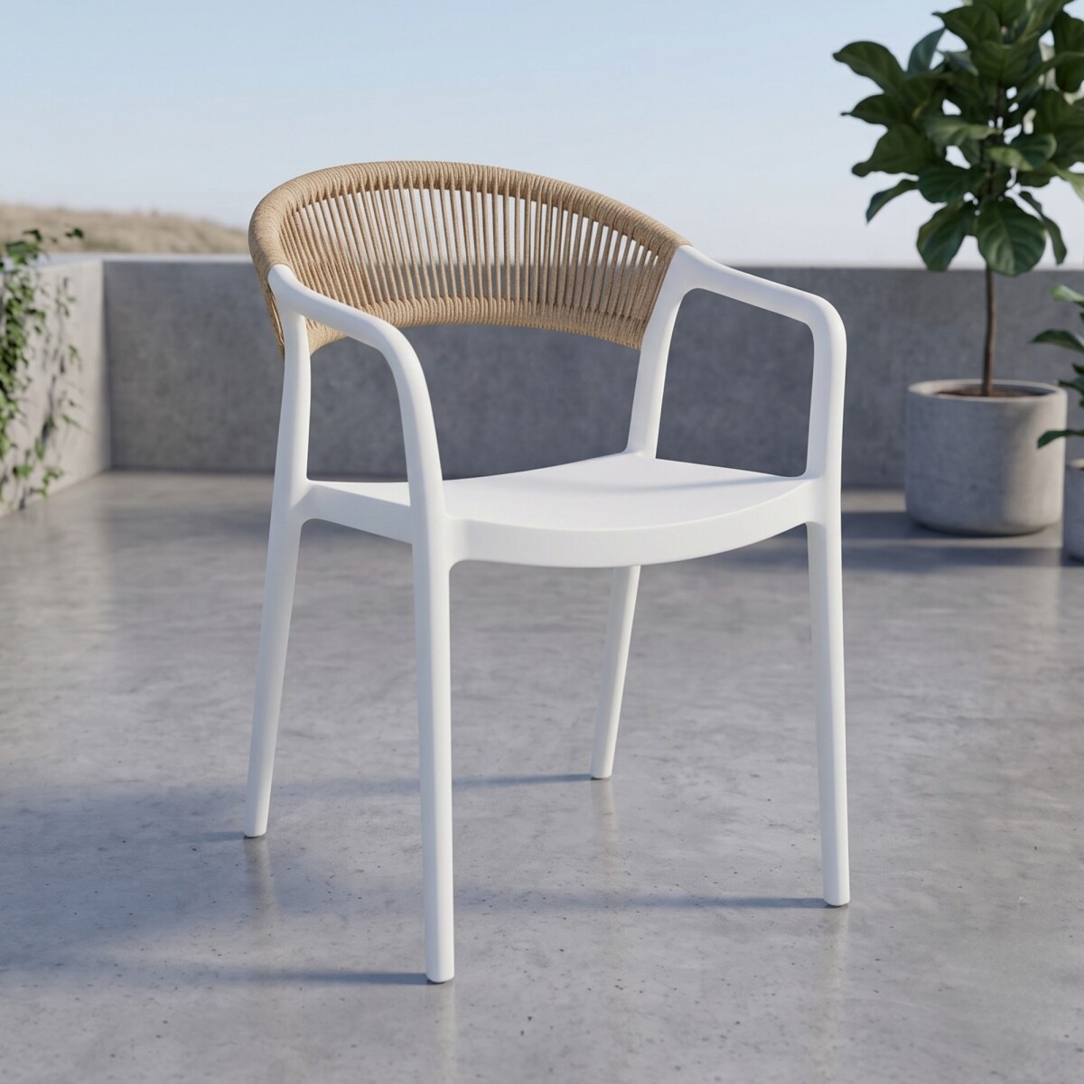 Silla de Jardín Valencia - Blanco 