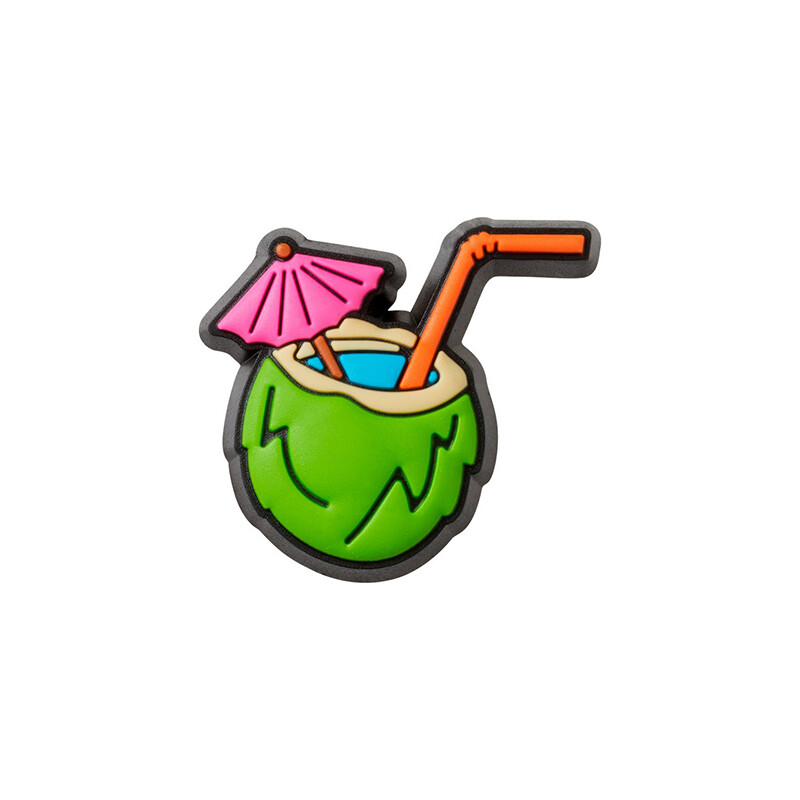 Jibbitz™ Charm Coconut Drink Multicolor