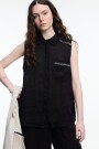 CAMISA SIN MANGAS Negro