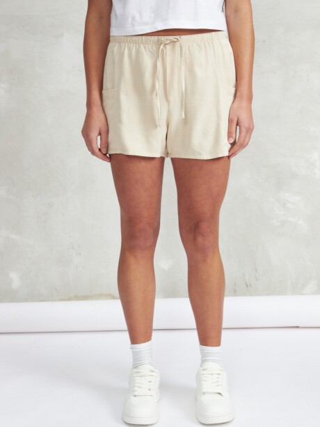 SHORT BURGOS BEIGE