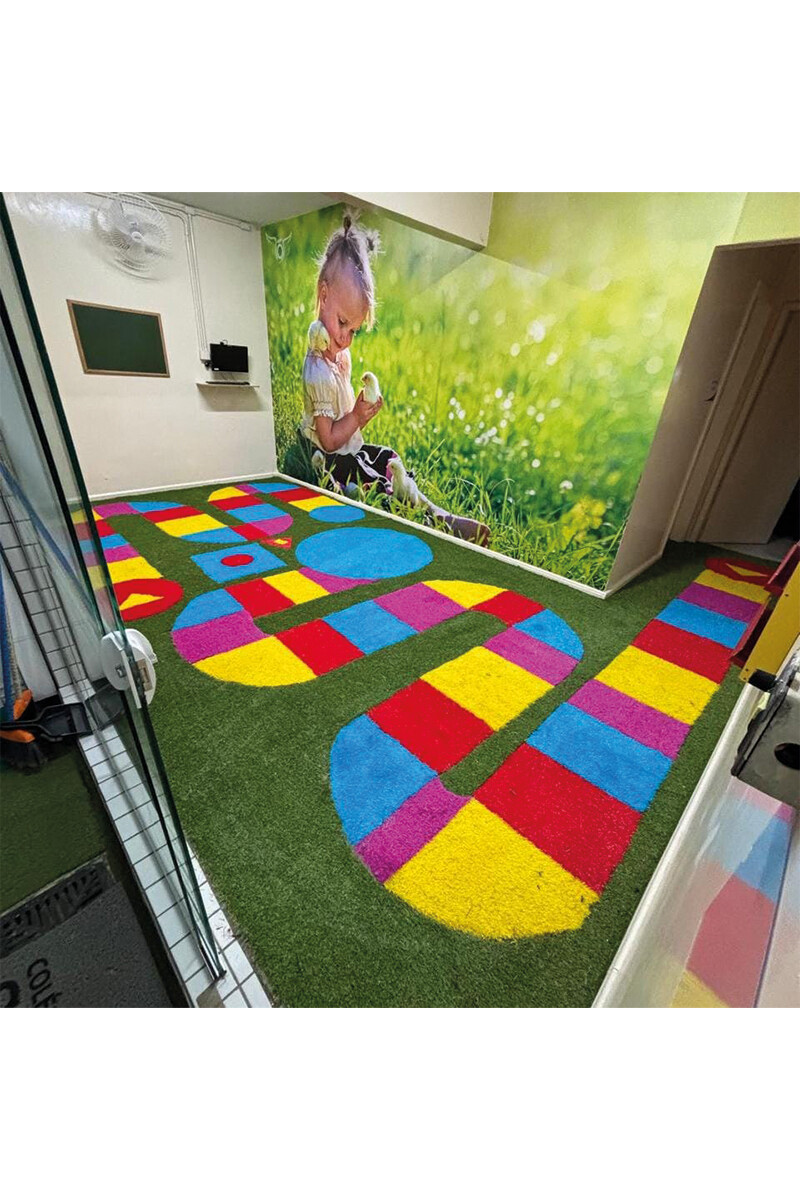FIT GRASS 12MM CESPED SINTETICO FIT GRASS NARANJA 12MM ANCHO 2M