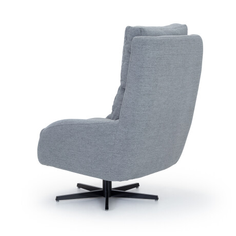 Butaca Carmela - Tela Microfibra 22411 (Gris)