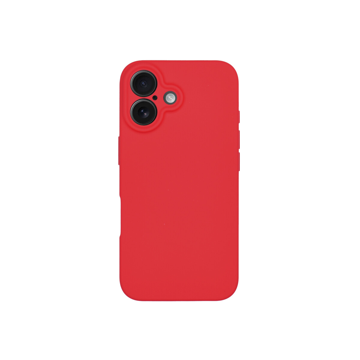 Protector para iPhone 16 engomado color rojo 