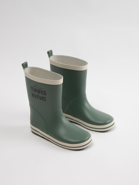 Bota lluvia nature verde Verde