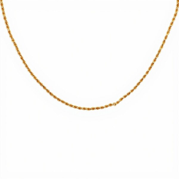 Cadena oro Salomónico -Oro bajo -Sin Piedra-CD8028 sinpiedra