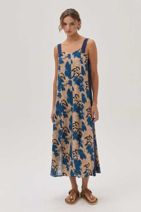 Vestido Marie Camel