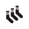 Medias Urbano Para Hombre Skm-Ray-Threepack Socks Negro