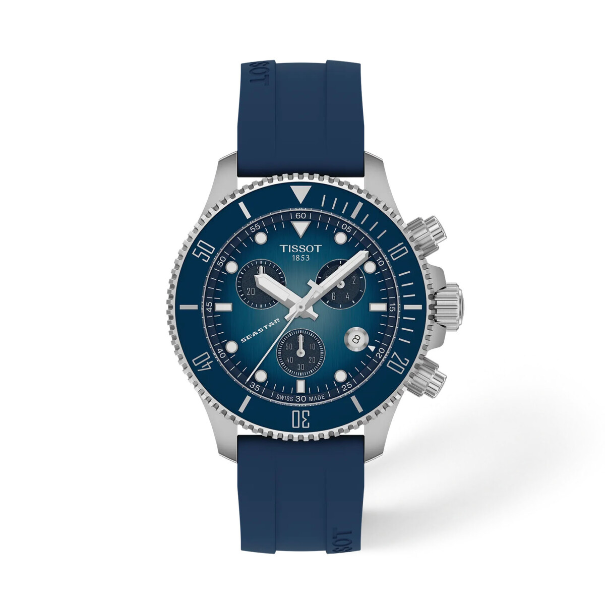 Reloj TISSOT Seastar 1000 azul de 38mm 