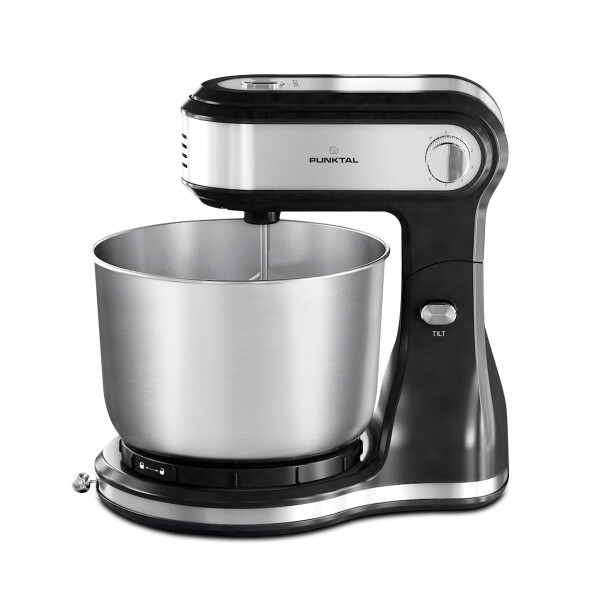 BATIDORA PUNKTAL CON BOWL 300W 6 VELOCIDADES.5 LTS INOX NEGRA BATIDORA PUNKTAL CON BOWL 300W 6 VELOCIDADES.5 LTS INOX NEGRA