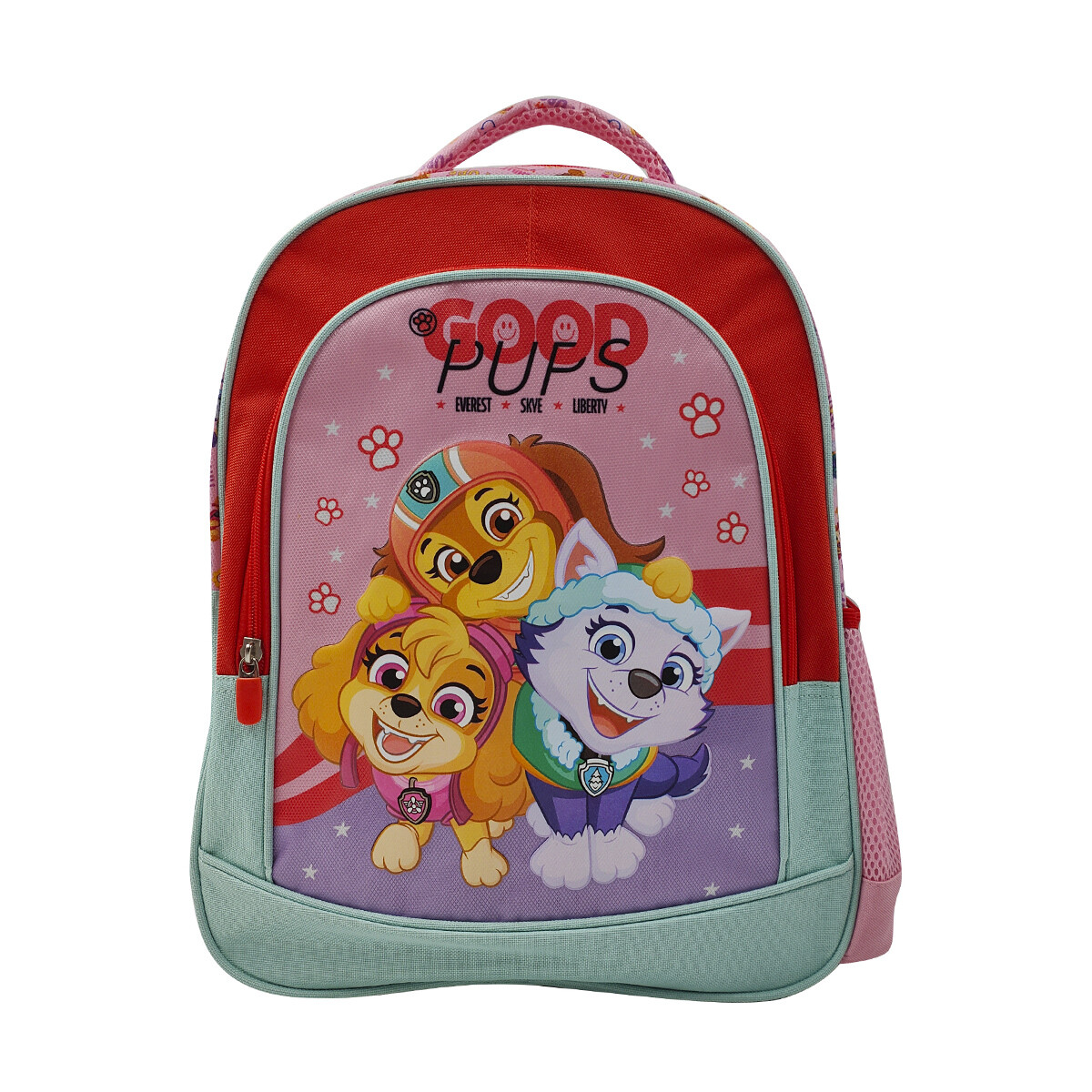 Mochila Infantil Paw Patrol Jacquard Grande 40 x 30 cm - Skye Everest y Liberty 