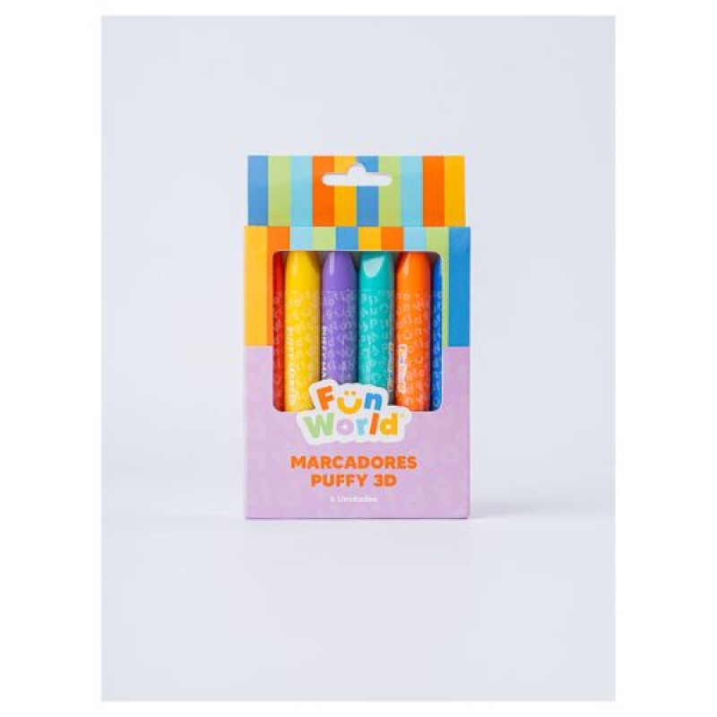 Marcadores Puffy 3D Rainbow Fun World Marcadores Puffy 3d Rainbow Fun World