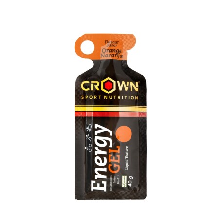 Energy Gel Crown Caja 12 unidades Naranja