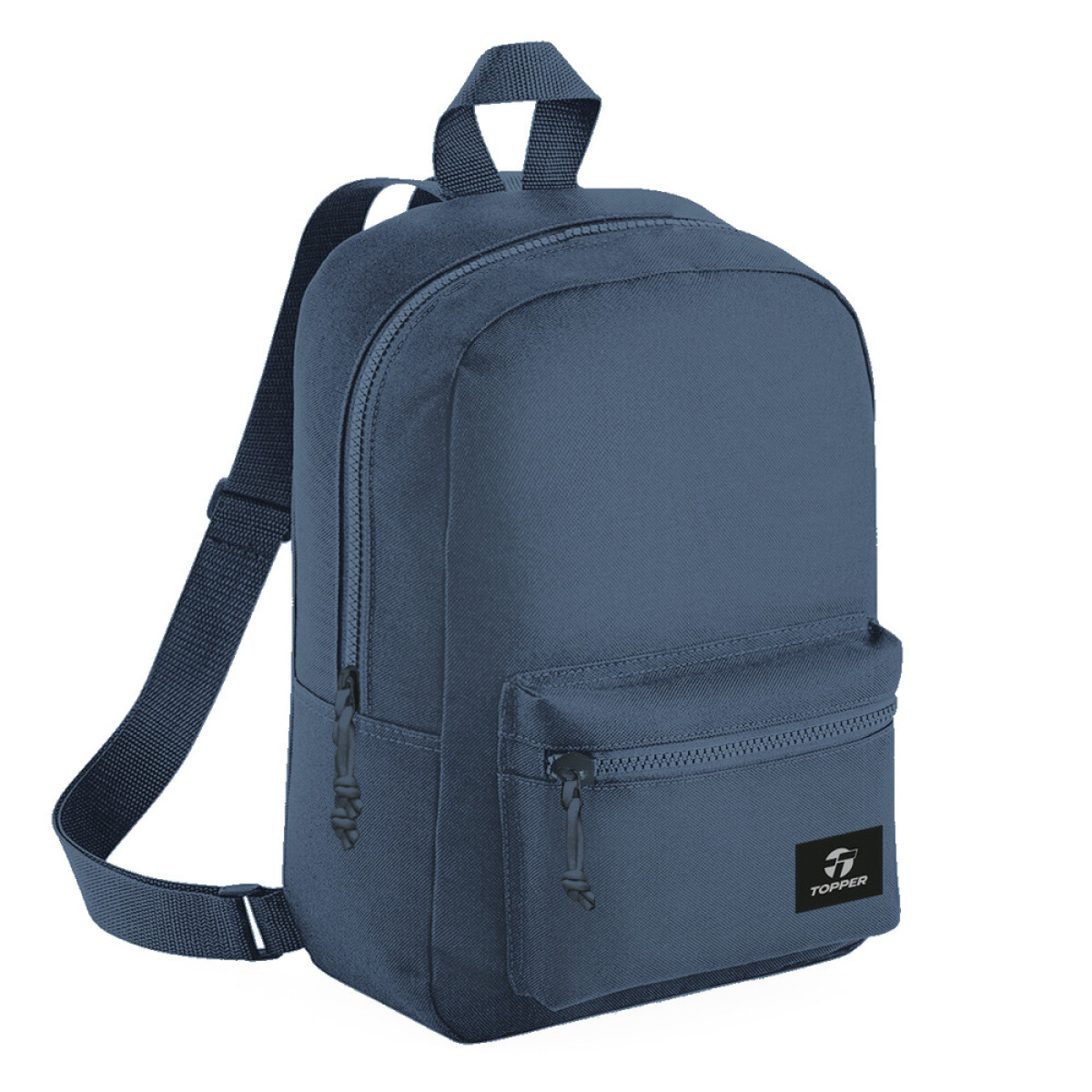 MOCHILA HERITAGE II TOPPER Negro - AZUL CARIBE/CHUMBO/BLANCO 