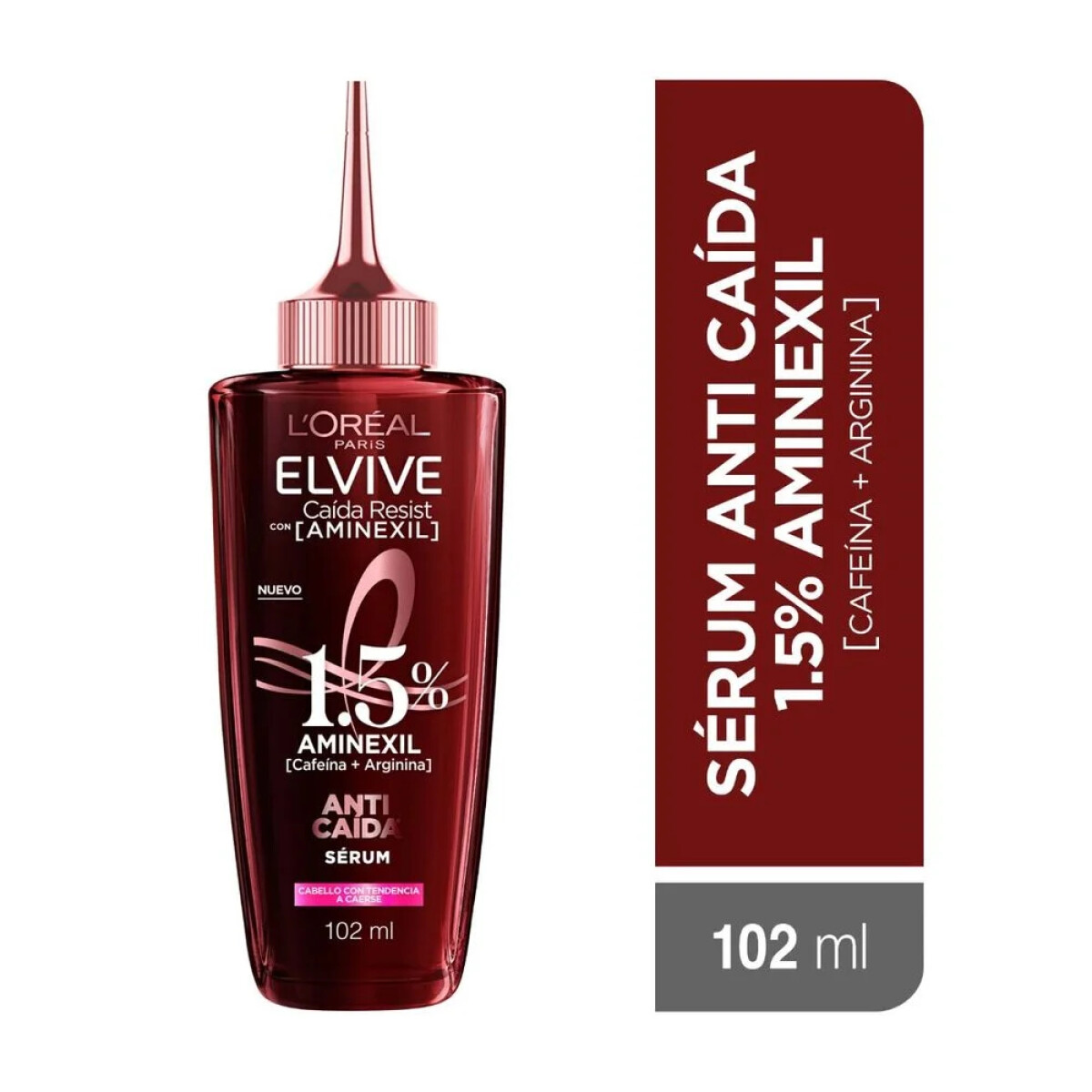 Sérum L'Oréal Paris Elvive Caída Resist con Aminexil 102ml 