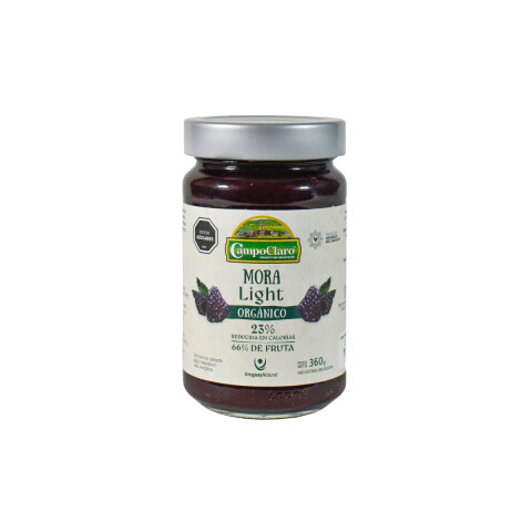 MERMELADA LIGTH MORA CAMPOCLARO 360G Mermelada Ligth Mora Campocla