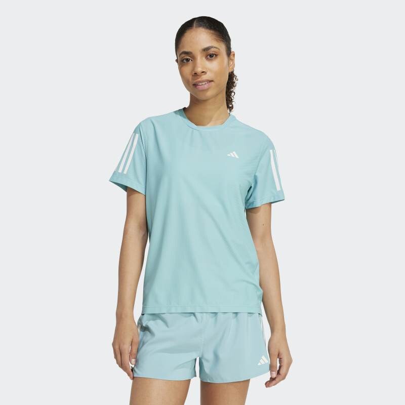 Remera Adidas Own The Run Verde