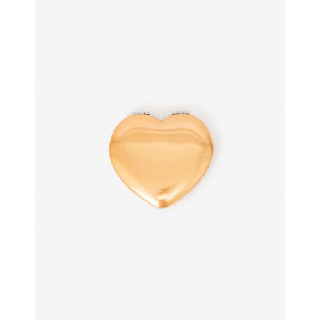 Espejo Plegable De Cartera Rosa Metalizado