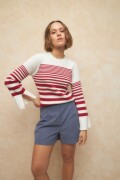 SWEATER SHELTER Rojo Oscuro