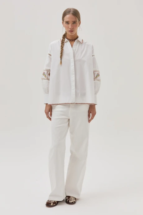 Camisa Fleur Blanco