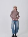 Sweater Zippy Taupe / Mink / Vison