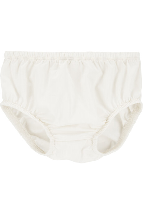 Vestido de lino ecovero, con volados, diseño a rayas Sin color